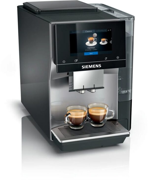 Bean to cup coffee machine EQ700 classic Morning haze, Removable water tank