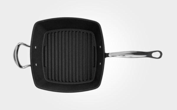 26cm Britannia cast iron square griddle