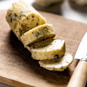 garlic and chive butter