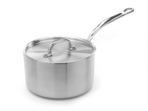 Classic 18cm Non-Stick Tri-Ply Saucepan with Lid