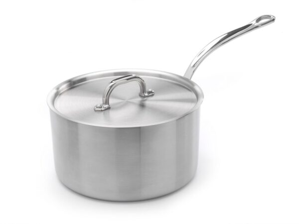 Classic 20cm Non-Stick Tri-Ply Saucepan with Lid