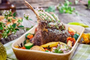 Herb Crusted Rack of Lamb