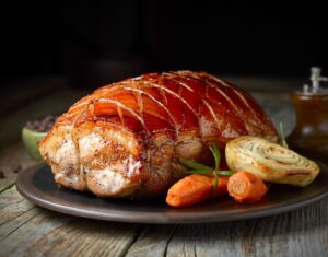 Marmalade Glazed Gammon ham