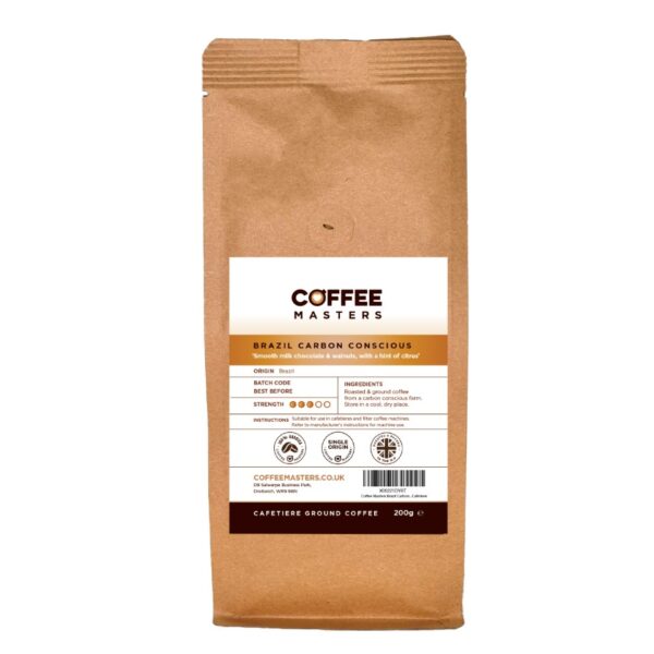 Coffee Masters - Brazil Yellow Ground Cafetiere Coffee