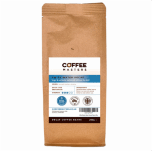 Coffee Masters - Swiss Water Decaf Coffee Beans (1x200g) or (1kg)